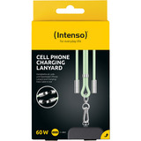 Intenso Cell Phone Charging Lanyard 7991007, Cable verde claro