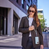 Intenso Cordón para teléfono móvil y cable de carga/datos verde claro