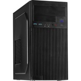 Inter-Tech IT-6521 Straight, Cajas de torre negro