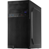 Inter-Tech IT-6521 Straight, Cajas de torre negro