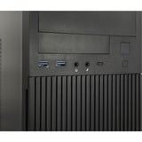 Inter-Tech IT-6521 Straight, Cajas de torre negro