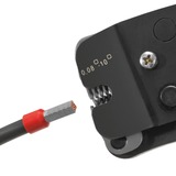 KNIPEX Alicates de engaste autoajustables, Crimpadora rojo/Azul