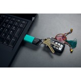 Kingston DataTraveler Exodia M unidad flash USB 256 GB USB tipo A 3.2 Gen 1 (3.1 Gen 1) Negro, Turquesa, Lápiz USB turquesa/Negro, 256 GB, USB tipo A, 3.2 Gen 1 (3.1 Gen 1), Deslizar, 10 g, Negro, Turquesa