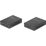 Lindy Extensor KVM Cat.6 70m, Alargador de HDMI negro