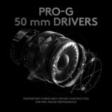 Logitech PRO X Auriculares Diadema Conector de 3,5 mm Negro, Auriculares para gaming negro, Auriculares, Diadema, Juego, Negro, Binaural, 2 m