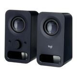 Logitech Z150 Negro Alámbrico 3 W, Altavoces de PC negro, 2.0 canales, Alámbrico, 3 W, Negro