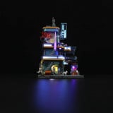 Lumibricks Cyberpunk Neoncity - Apartamento, Juegos de construcción 