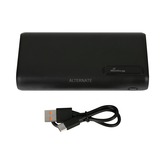 MediaRange Powerbank MR756, 20.000 mAh, Banco de potencia negro
