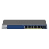 Netgear GS728TXP-300EUS, Interruptor/Conmutador gris