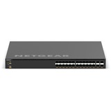Netgear XSM4328FV Gestionado L3 1U Negro, Interruptor/Conmutador Gestionado, L3, Bidireccional completo (Full duplex), Montaje en rack, 1U