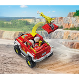 PLAYMOBIL Action Heroes Camión de bomberos, Juegos de construcción 