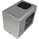 RAIJINTEK Metis Plus Micro Torre Plata, Cajas de torre plateado, Micro Torre, PC, Plata, Mini-ITX, Aluminio, Acero, Hogar / Oficina