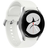 SAMSUNG Galaxy Watch4 3,05 cm (1.2") 40 mm SAMOLED 4G Plata GPS (satélite), SmartWatch plateado, 3,05 cm (1.2"), SAMOLED, Pantalla táctil, 16 GB, GPS (satélite), 25,9 g