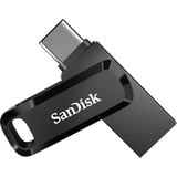 SanDisk Ultra Dual Drive Go unidad flash USB 32 GB USB Type-A / USB Type-C 3.2 Gen 1 (3.1 Gen 1) Negro, Lápiz USB negro, 32 GB, USB Type-A / USB Type-C, 3.2 Gen 1 (3.1 Gen 1), 150 MB/s, Girar, Negro