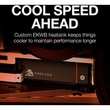 Seagate FireCuda 530 M.2 2000 GB PCI Express 4.0 3D TLC NVMe, Unidad de estado sólido negro, 2000 GB, M.2, 7300 MB/s