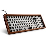 Sharkoon 4044951042609, Teclado para gaming madera