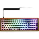 Sharkoon 4044951042609, Teclado para gaming madera