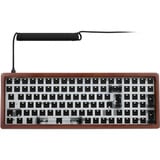 Sharkoon 4044951042609, Teclado para gaming madera