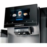 Siemens TQ707D03 cafetera eléctrica Totalmente automática Cafetera combinada 2,4 L, Superautomática acero fino/Negro, Cafetera combinada, 2,4 L, Granos de café, Molinillo integrado, 1500 W, Negro