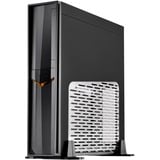 SilverStone RVZ02 Small Form Factor (SFF) Negro, Plata, Caja de sobremesa negro, Small Form Factor (SFF), PC, Negro, Plata, Mini-ITX, Plástico, Acero, Hogar / Oficina