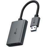 TP-Link UA430 lector de tarjeta USB 3.2 Gen 1 (3.1 Gen 1) Type-C Gris, Lector de tarjetas gris, MicroSD (TransFlash), SD, Gris, CE, FCC, RoHS, BSMI, USB 3.2 Gen 1 (3.1 Gen 1) Type-C, 48,4 mm, 34,2 mm