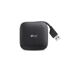 TP-Link UH400 hub de interfaz USB 3.2 Gen 1 (3.1 Gen 1) Type-A 5000 Mbit/s Negro, Hub USB USB 3.2 Gen 1 (3.1 Gen 1) Type-A, USB 3.2 Gen 1 (3.1 Gen 1) Type-A, 5000 Mbit/s, Negro, 71 mm, 71 mm