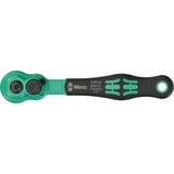 Wera 8010 A Carraca Zyklop Comfort, 1/4" negro/Verde