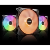 be quiet! Light Wings LX PWM 140mm Inverso, Ventilador negro