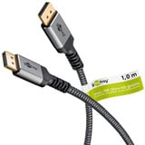 goobay 75684, Cable gris