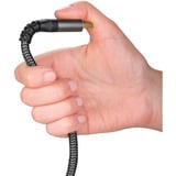 goobay Plus Cable DisplayPort 2.0/2.1, 16K @ 60Hz, 80 Gbit/s gris