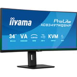 iiyama ProLite XCB3497WQSNP-B1 pantalla para PC 86,4 cm (34") 3440 x 1440 Pixeles UltraWide Quad HD LED Negro, Monitor LED negro (mate), 86,4 cm (34"), 3440 x 1440 Pixeles, UltraWide Quad HD, LED, Negro