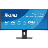 iiyama XCB3497WQSNP-B1, Monitor LED negro (mate)