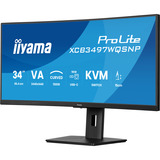 iiyama XCB3497WQSNP-B1, Monitor LED negro (mate)