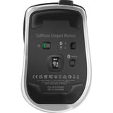 3DConnexion CadMouse Compact Wireless, Ratón negro/Plateado