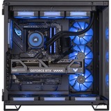 ALTERNATE Custom PC Series • iCUE Blue Madness Gaming PC, Gaming-PC negro/Transparente
