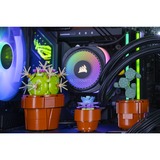 ALTERNATE Custom PC Series • iCUE Blue Madness Gaming PC, Gaming-PC negro/Transparente