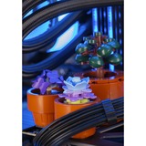 ALTERNATE Custom PC Series • iCUE Blue Madness Gaming PC, Gaming-PC negro/Transparente