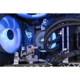 ALTERNATE Custom PC Series • iCUE Blue Madness Gaming PC, Gaming-PC negro/Transparente
