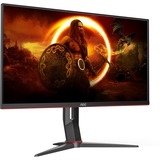 AOC U28G2XU2/BK, Monitor de gaming negro/Rojo