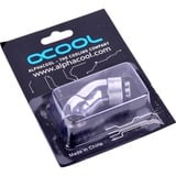 Alphacool 17059 accesorio para manguera Conector de manguera Latón Níquel, Plata 1 pieza(s), Conexión cromado, Conector de manguera, 1/4", Macho/Hembra, Latón, Níquel, Plata