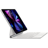 Apple MJQJ3LB/A teclado para móvil Blanco QWERTY Inglés de EE. UU. blanco, QWERTY, Inglés de EE. UU., Trackpad, 1 mm, Apple, iPad Pro 12.9-inch (3rd, 4th or 5th generation) iPad Pro 11-inch (1st, 2nd or 3rd generation) iPad...