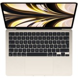 Apple MacBook Air M2 Portátil 34,5 cm (13.6") Apple M 8 GB 512 GB SSD Wi-Fi 6 (802.11ax) macOS Monterey Beige champaña, Apple M, 34,5 cm (13.6"), 2560 x 1664 Pixeles, 8 GB, 512 GB, macOS Monterey