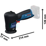 Bosch GPO 12V-77, 06019L3000, Pulidor azul/Negro