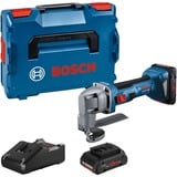 Bosch GSC 18V-16 E Cizalla eléctrica 3200 spm 700 W, Tijeras de chapa azul/Negro, Cizalla eléctrica, Sin escobillas, Negro, Azul, 3200 spm, 2 cm, 0,7 mm