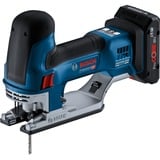 Bosch GST 18V-155 SC Professional, 06015B0002, Sierra de calar azul/Negro