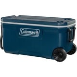 Coleman 100QT Xtreme Wheeled, Nevera azul/blanco