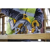 DEWALT Sierra circular de mano a batería XR FLEXVOLT DCS578NT, 54 Voltios amarillo/Negro