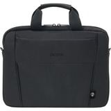 DICOTA Eco Slim Case BASE maletines para portátil 39,6 cm (15.6") Negro negro, 39,6 cm (15.6"), Tirante para hombro, 390 g