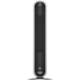 DREO Ventilador de torre y calefactor 806S, Termoventiladores plateado/Negro