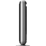 DREO Ventilador de torre y calefactor 806S, Termoventiladores plateado/Negro
